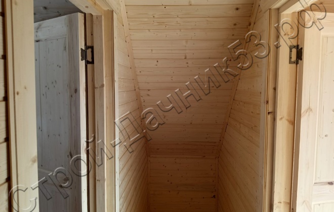 4 Каркасно-щитовой дом Д-89, 7х7м, 89 М², Тульская область, Киреевский район, г. Липки. (18)